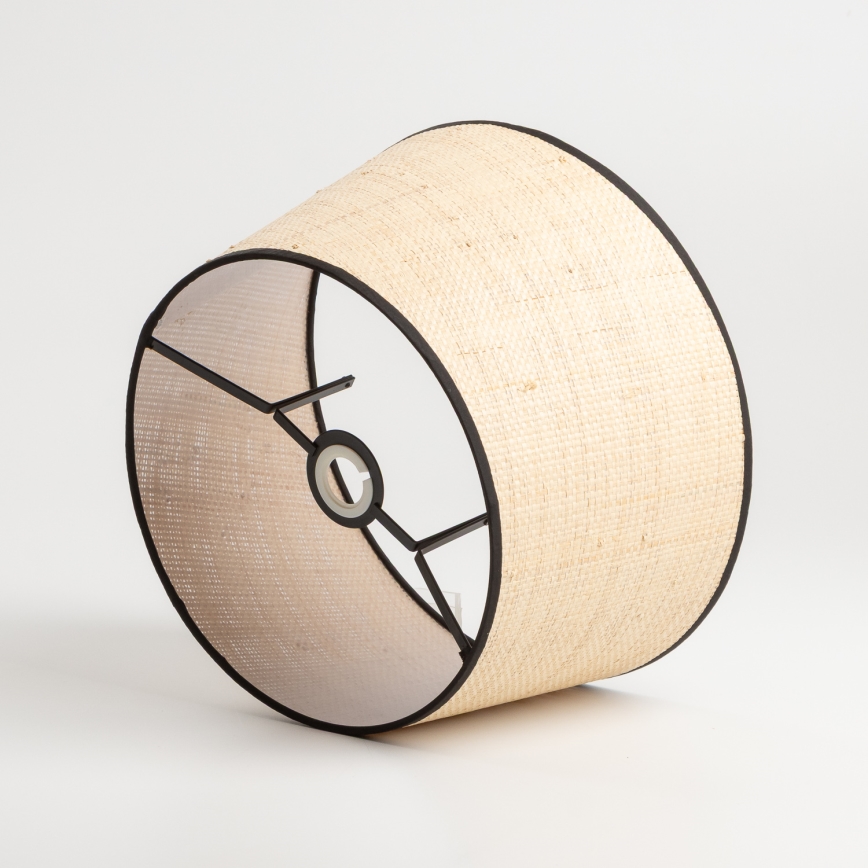 Brilagi - LED Stojací lampa CERIA 1xE27/40W/230V pr. 35 cm béžová/matný chrom