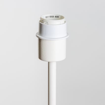 Brilagi - LED Stojací lampa CERIA 1xE27/40W/230V pr. 45 cm bílá