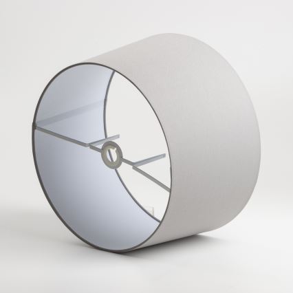 Brilagi - LED Stojací lampa CERIA 1xE27/40W/230V pr. 45 cm šedá/matný chrom