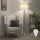 Brilagi - LED Stojací lampa CERIA 1xE27/60W/230V pr. 45 cm lesklý chrom/béžová
