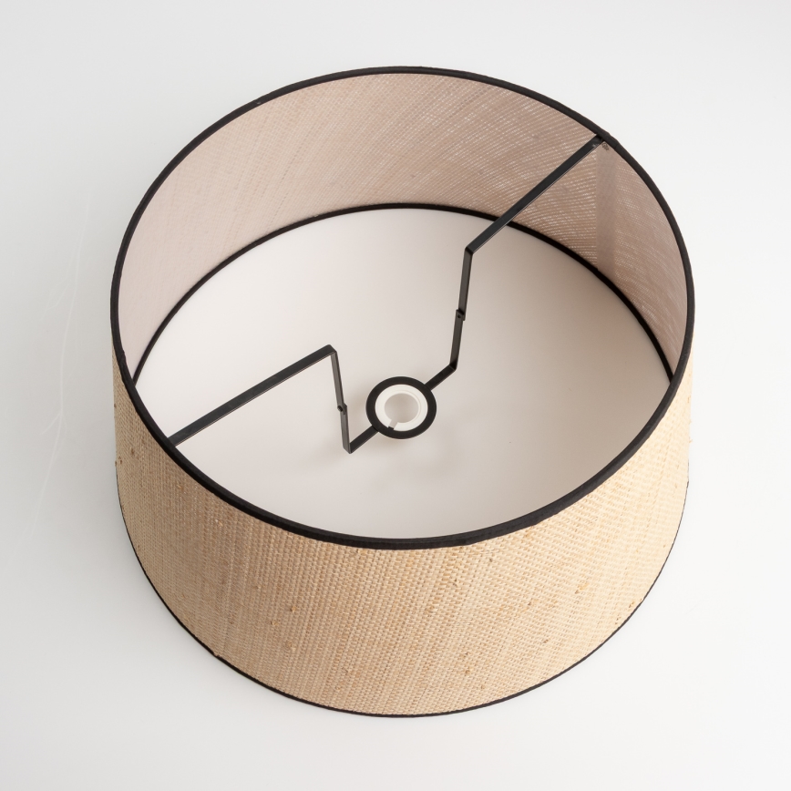 Brilagi - LED Stojací lampa CERIA 1xE27/60W/230V pr. 50 cm béžová