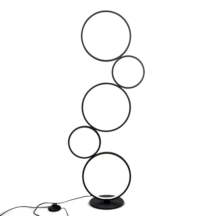 BRILAGI - LED Stojací lampa ECHO LED/36W/230V 4000K 110 cm černá