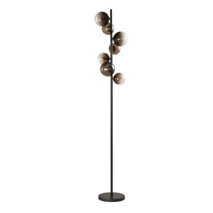 Brilagi - LED Stojací lampa MILLA 7xG9/3W/230V hnědá/kouřová hnědá