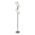 Brilagi - LED Stojací lampa MILLA 7xG9/3W/230V lesklý chrom/bílá
