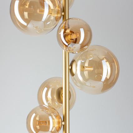 BRILAGI - LED Stojací lampa MILLA 7xG9/3W/230V zlatá
