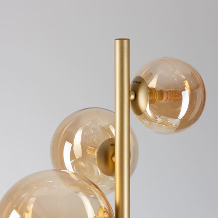 BRILAGI - LED Stojací lampa MILLA 7xG9/3W/230V zlatá