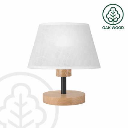 Brilagi - LED Stolní lampa ANTHONY 1xE14/40W/230V dub/bílá