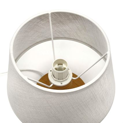Brilagi - LED Stolní lampa ANTHONY 1xE14/40W/230V dub/bílá