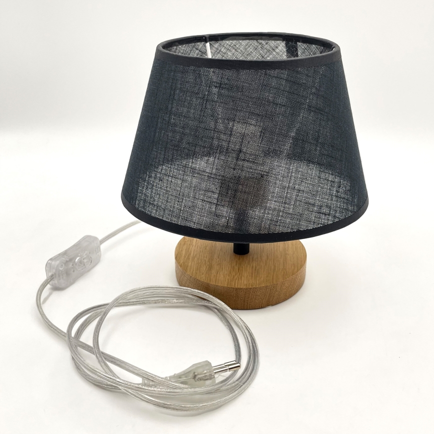 Brilagi - LED Stolní lampa ANTHONY 1xE14/40W/230V dub/černá