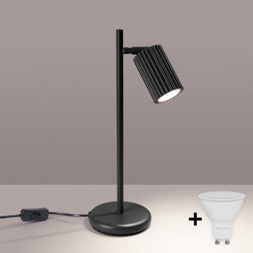 Brilagi - LED Stolní lampa CRESTO 1xGU10/10W/230V černá