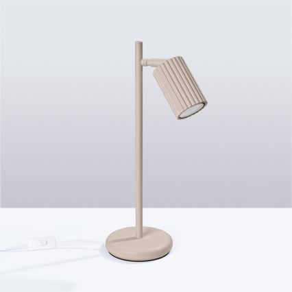 Brilagi - LED Stolní lampa CRESTO 1xGU10/10W/230V taupe