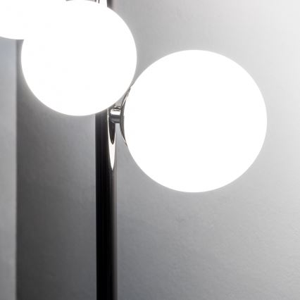 Brilagi - LED Stolní lampa MILLA 4xG9/3W/230V černý chrom/bílá