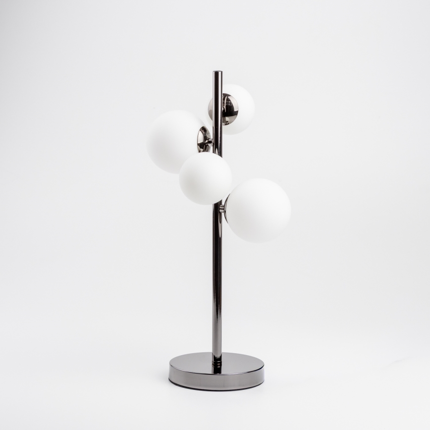 Brilagi - LED Stolní lampa MILLA 4xG9/3W/230V lesklý chrom/bílá