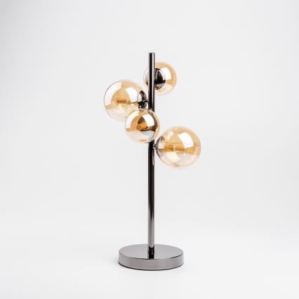Brilagi - LED Stolní lampa MILLA 4xG9/3W/230V lesklý chrom/zlatá