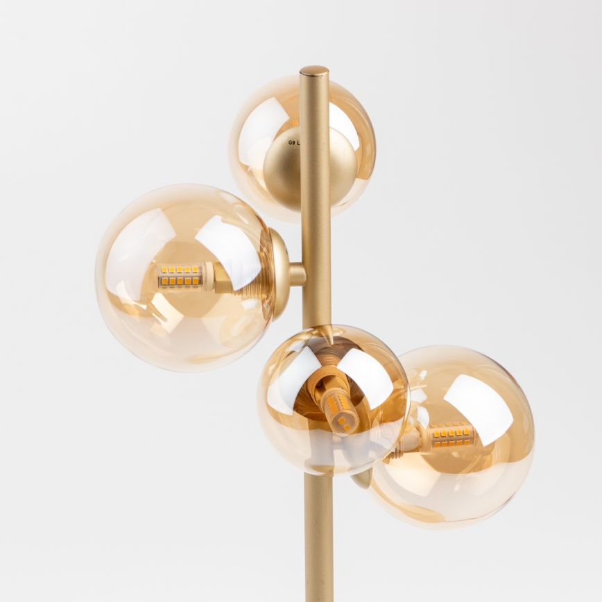 Brilagi - LED Stolní lampa MILLA 4xG9/3W/230V zlatá