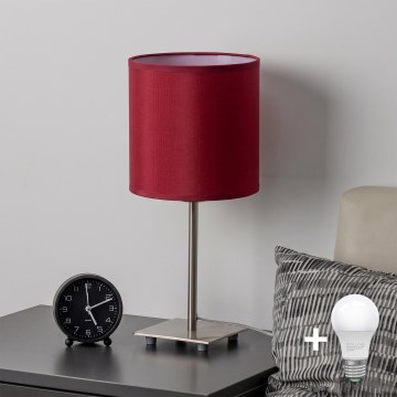 Brilagi - LED Stolní lampa NUBILA 1xE27/60W/230V pompejská červená