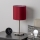 Brilagi - LED Stolní lampa NUBILA 1xE27/60W/230V pompejská červená