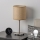 Brilagi - LED Stolní lampa NUBILA 1xE27/60W/230V světle hnědá