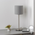 Brilagi - LED Stolní lampa NUBILA 1xE27/60W/230V světle šedá