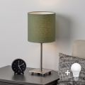 Brilagi - LED Stolní lampa NUBILA 1xE27/60W/230V zelená