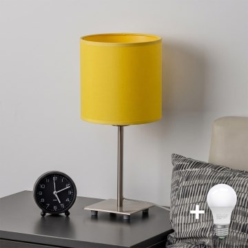 Brilagi - LED Stolní lampa NUBILA 1xE27/60W/230V žlutá