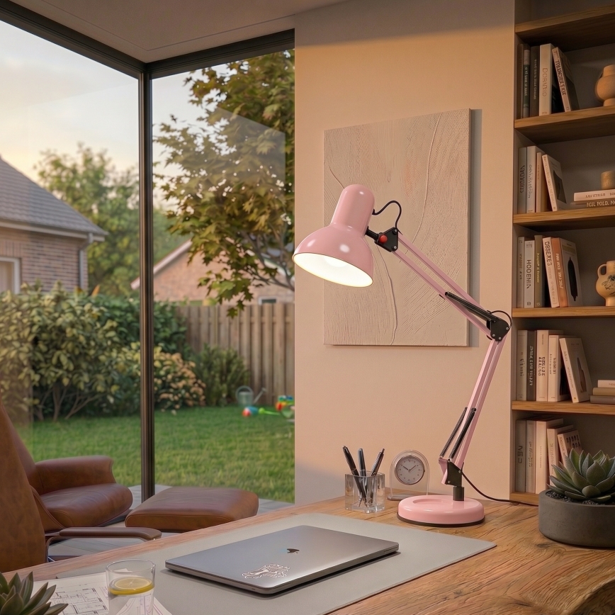 Brilagi - LED Stolní lampa ROMERO 1xE27/10W/230V růžová