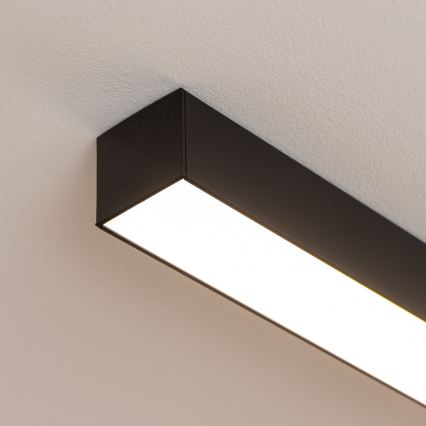 Brilagi - LED Stropní přisazené svítidlo FULLDAY LED/10/15/20W/230V 2700/4000/6000K 60 cm UGR19 černá