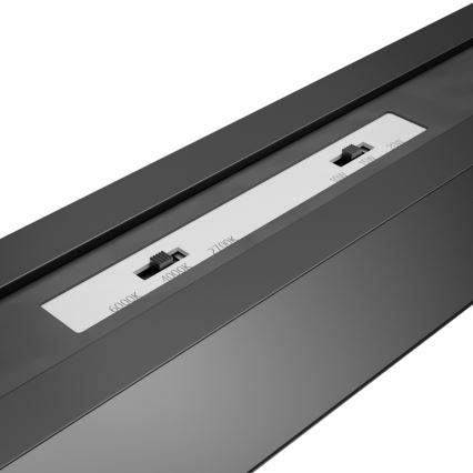 Brilagi - LED Stropní přisazené svítidlo FULLDAY LED/10/15/20W/230V 2700/4000/6000K 60 cm UGR19 černá