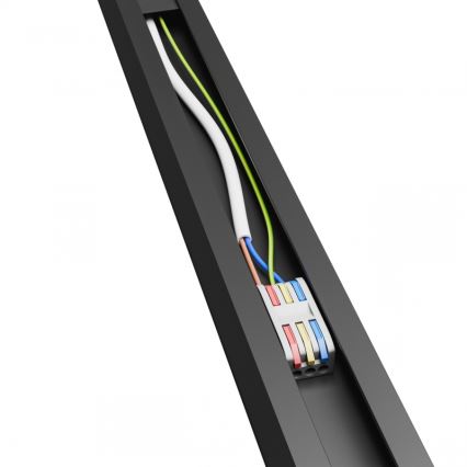 Brilagi - LED Stropní přisazené svítidlo FULLDAY LED/20/30/40W/230V 2700/4000/6000K 120 cm UGR19 černá