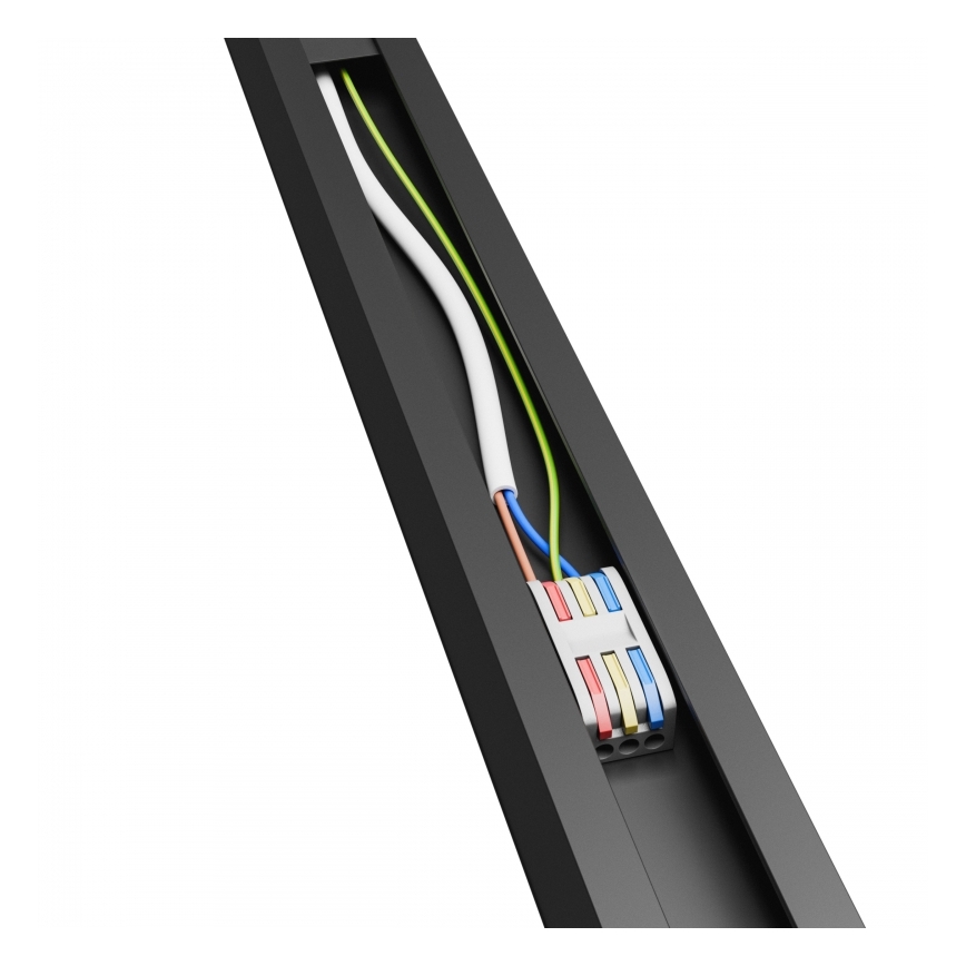 Brilagi - LED Stropní přisazené svítidlo FULLDAY LED/30/40/50W/230V 2700/4000/6000K 150 cm UGR19 černá