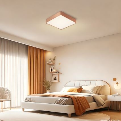 BRILAGI - LED Stropní svítidlo POOL SQUARE LED/48W/230V 3000/4000/6000K 50x50 cm bronzová
