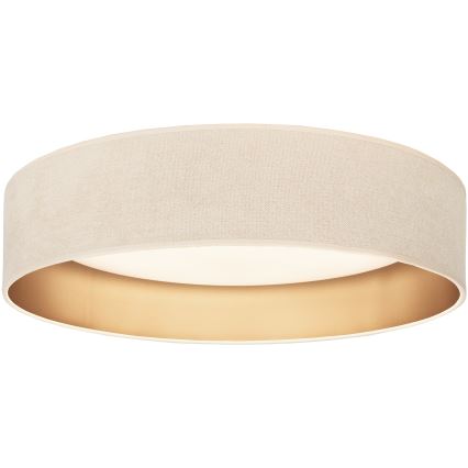 Brilagi - LED Stropní svítidlo VELVET SIMPLE LED/24W/230V 4000K pr. 45 cm krémová/zlatá