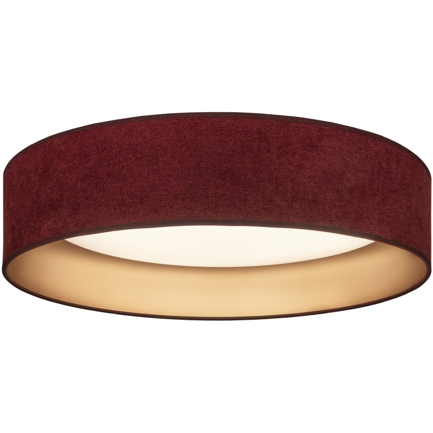 Brilagi - LED Stropní svítidlo VELVET SIMPLE LED/24W/230V 4000K pr. 45 cm vínová/zlatá