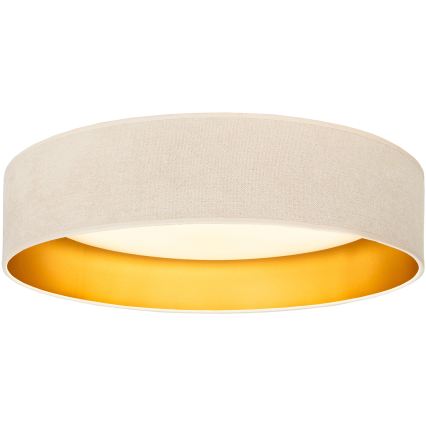 Brilagi - LED Stropní svítidlo VELVET SIMPLE LED/36W/230V 3000K pr. 55 cm krémová/zlatá