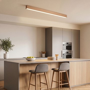 BRILAGI - LED Stropní přisazené svítidlo GARDALINE LED/108W/230V 120 cm dub