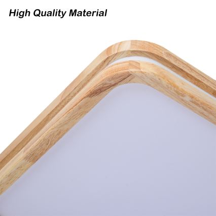 Brilagi - LED Stropní svítidlo MOLINA SQUARE LED/32W/230V 3000/4000/6000K dub 30x30 cm