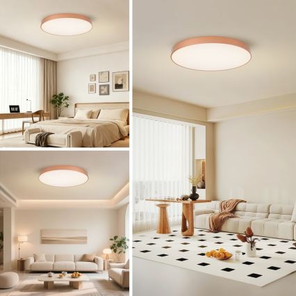 Brilagi - LED Stropní svítidlo POOL LED/100W/230V 3000/4000/6000K pr. 80 cm bronzová
