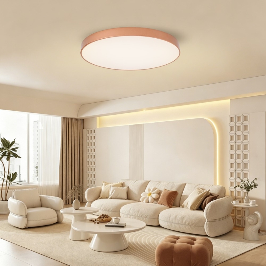 Brilagi - LED Stropní svítidlo POOL LED/100W/230V 3000/4000/6000K pr. 80 cm bronzová