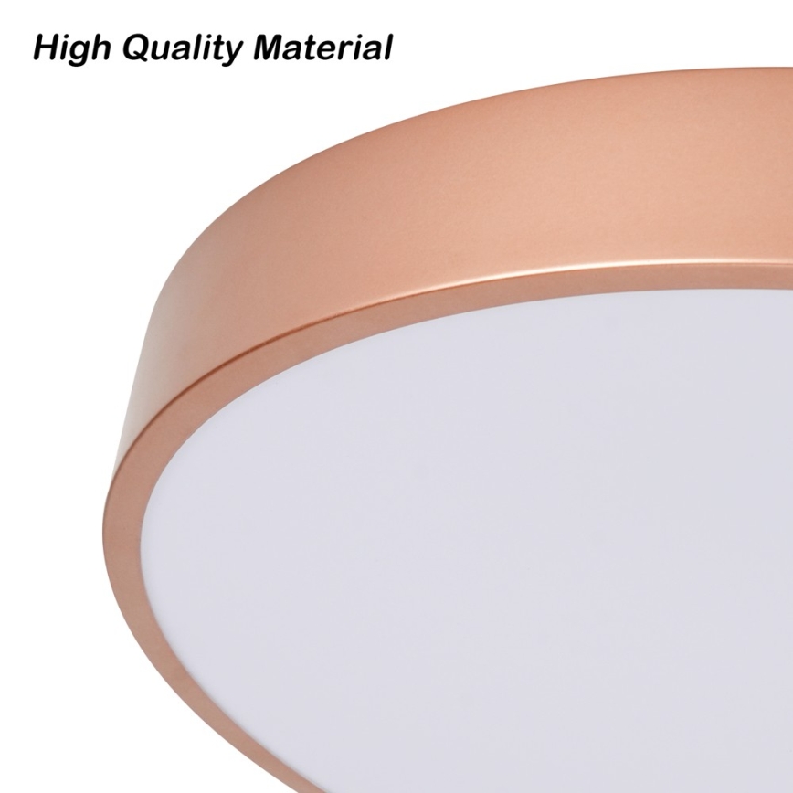 Brilagi - LED Stropní svítidlo POOL LED/24W/230V 3000/4000/6000K pr. 20 cm bronzová