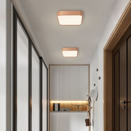 Brilagi - LED Stropní svítidlo POOL LED/36W/230V 3000/4000/6000K 40x40 cm bronzová