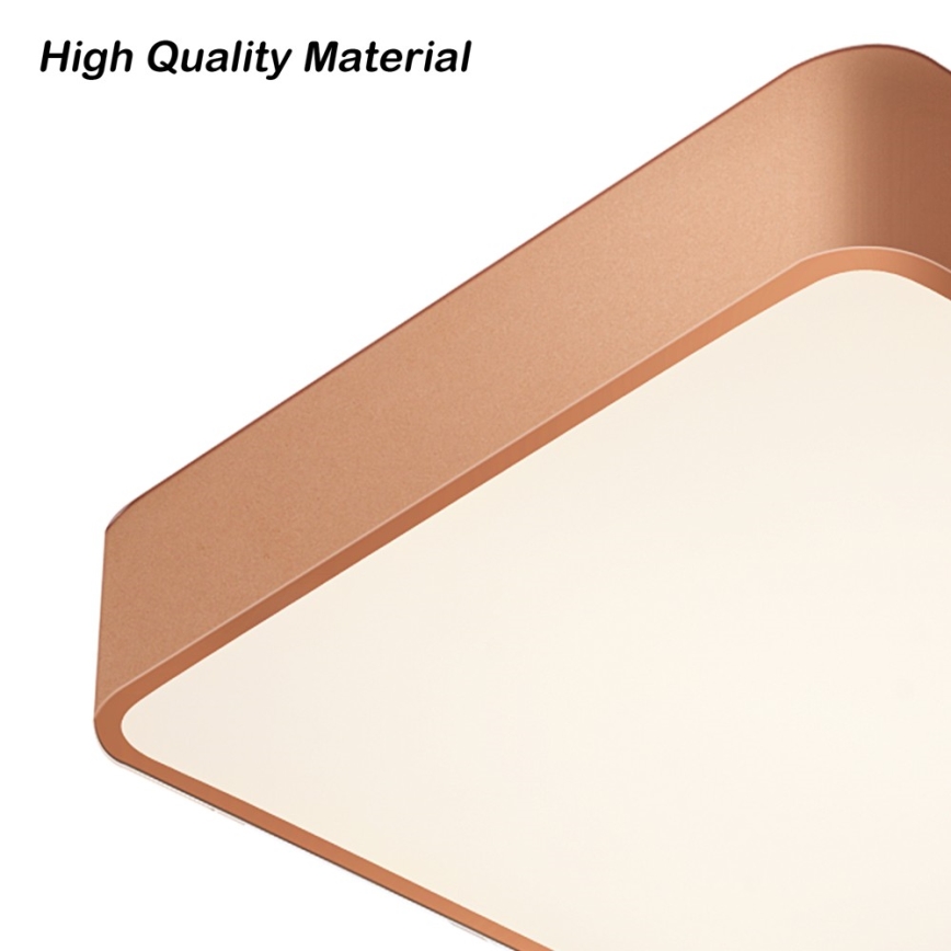 Brilagi - LED Stropní svítidlo POOL LED/36W/230V 3000/4000/6000K 40x40 cm bronzová