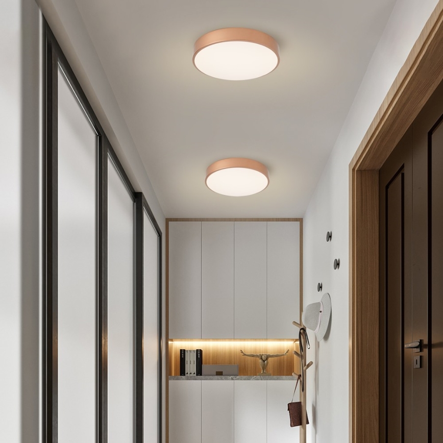 Brilagi - LED Stropní svítidlo POOL LED/48W/230V 3000/4000/6000K pr. 40 cm bronzová
