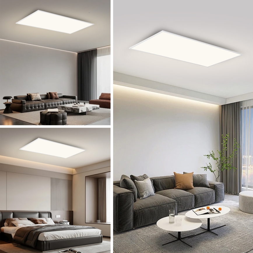 Brilagi - LED Stropní svítidlo SLIMFRAME LED/80W/230V 120x60 cm 3000/4000/6000K bílá