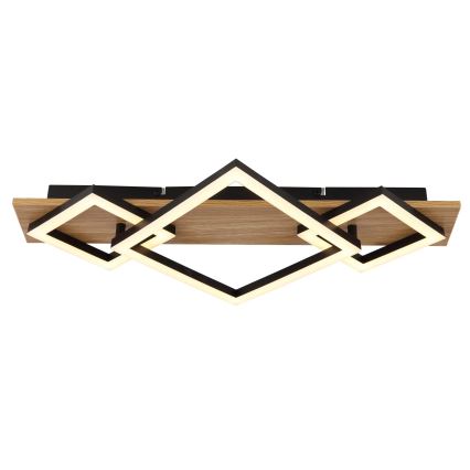 Brilagi - LED Stropní svítidlo ALSON LED/24W/230V pr. 29,5 cm dub