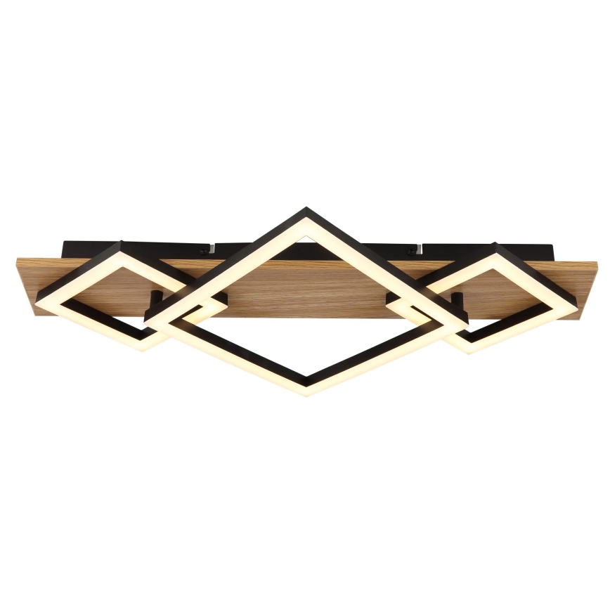 Brilagi - LED Stropní svítidlo ALSON LED/24W/230V pr. 29,5 cm dub