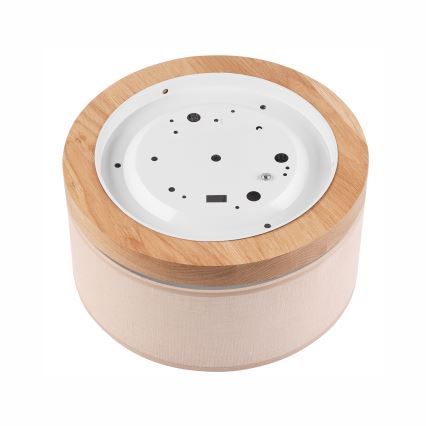 Brilagi - LED Stropní svítidlo BELLADONNA 1xE27/15W/230V pr. 30 cm béžová/dub