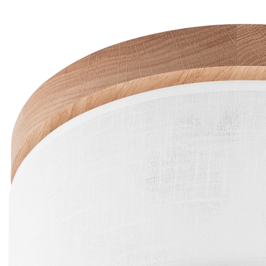 Brilagi - LED Stropní svítidlo BELLADONNA 1xE27/15W/230V pr. 30 cm bílá/dub