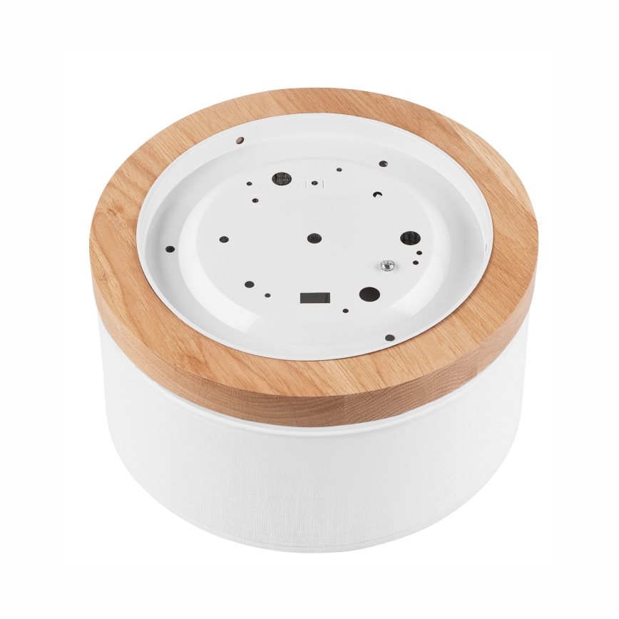 Brilagi - LED Stropní svítidlo BELLADONNA 1xE27/15W/230V pr. 30 cm bílá/dub