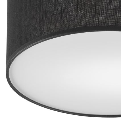 Brilagi - LED Stropní svítidlo BELLADONNA 1xE27/15W/230V pr. 30 cm černá/borovice