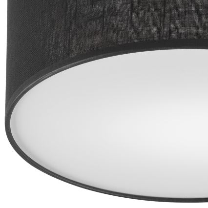 Brilagi - LED Stropní svítidlo BELLADONNA 1xE27/15W/230V pr. 30 cm černá/dub